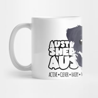 DGBigHeads - Aussie B&W Mug